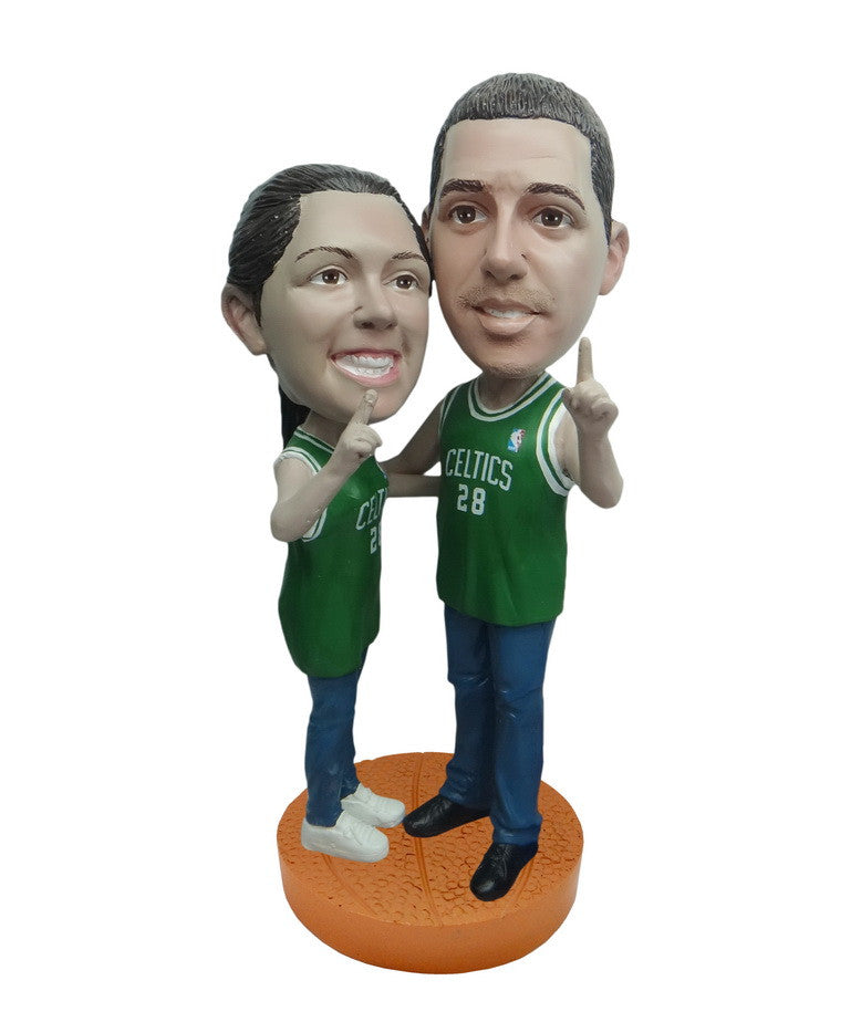 Boston Celtics Number One Couple Standard Base