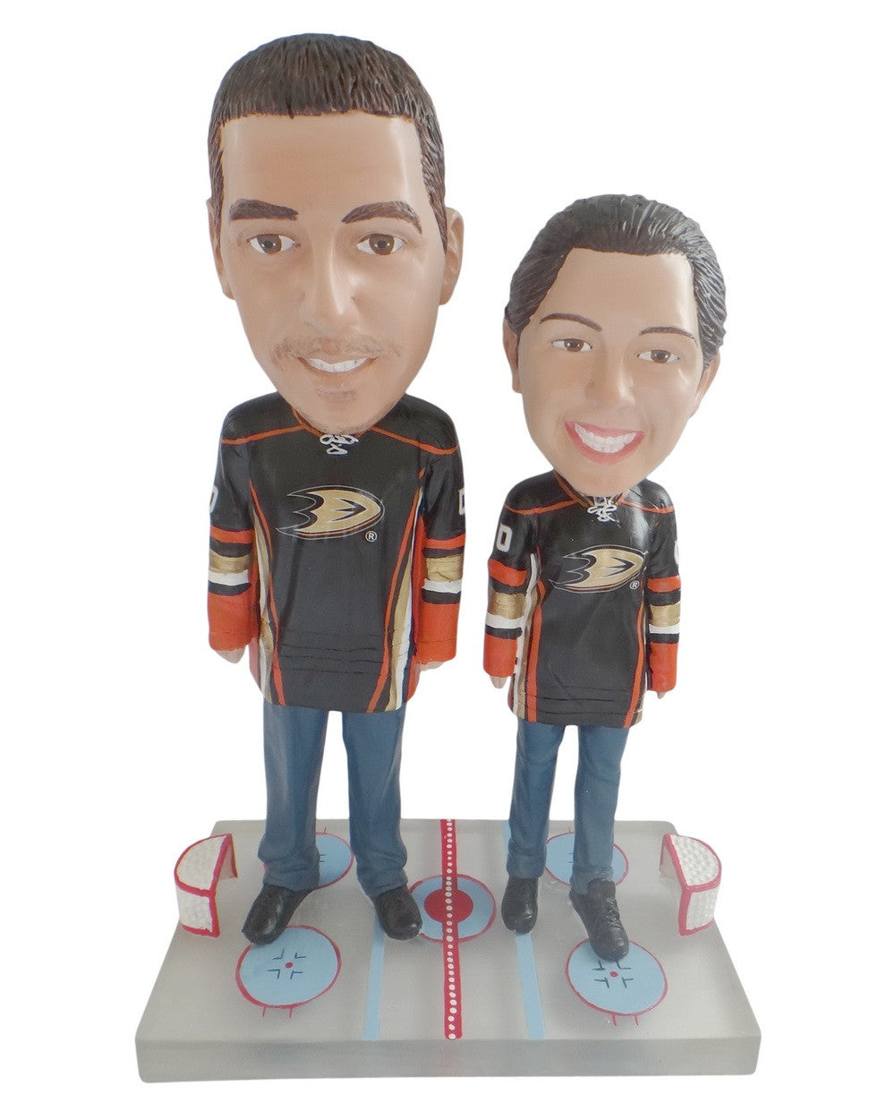Anaheim Ducks Male and Female Fans