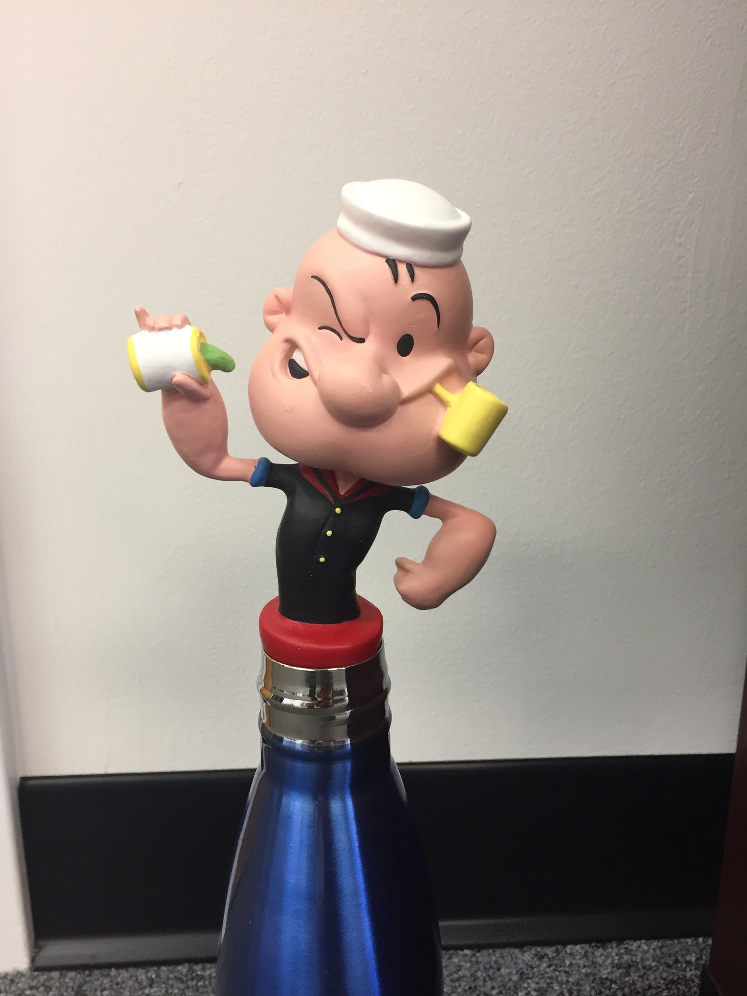Popeye Bobblehead Bottle Stopper