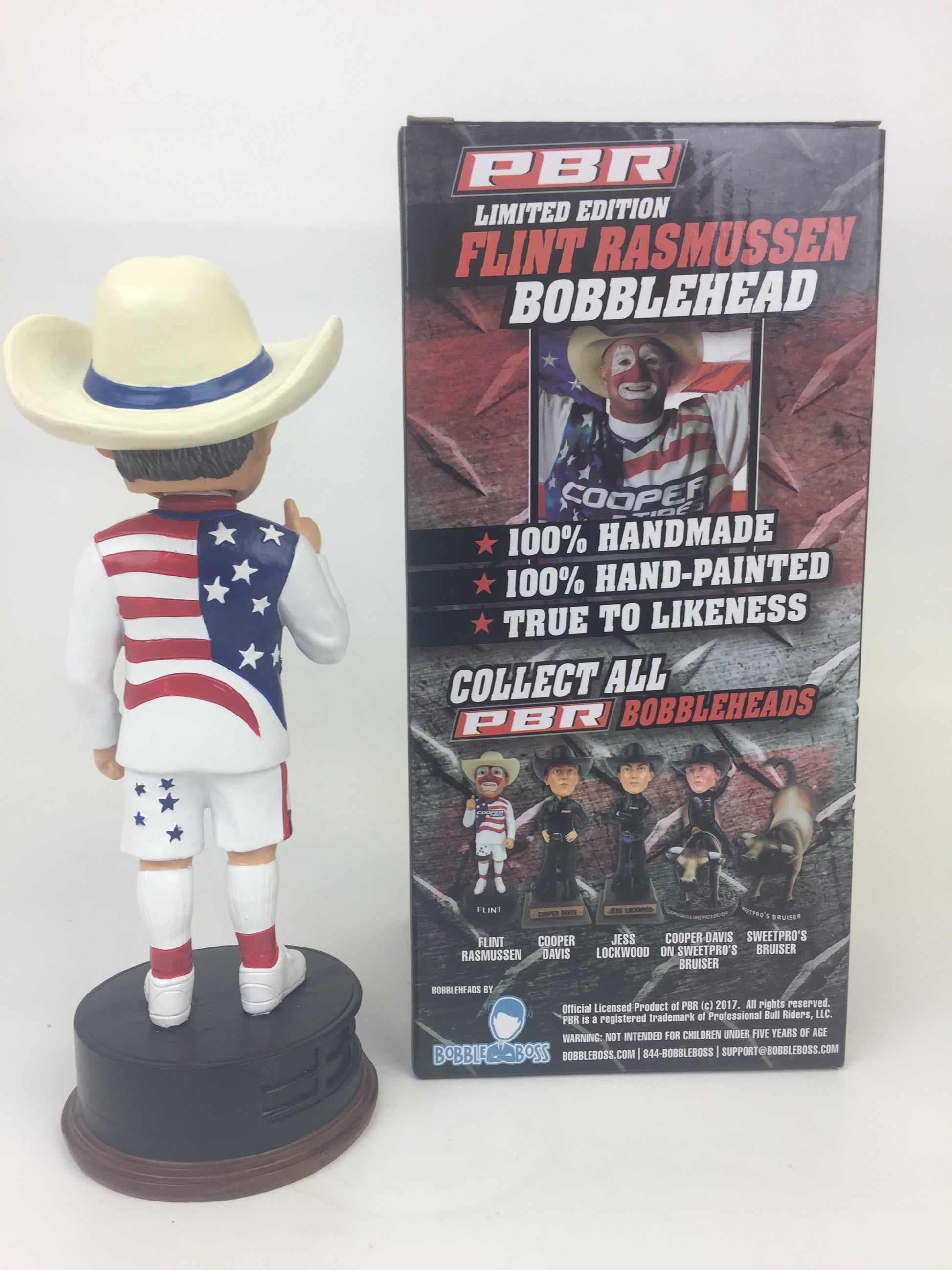 PBR Flint Rasmussen Bobblehead