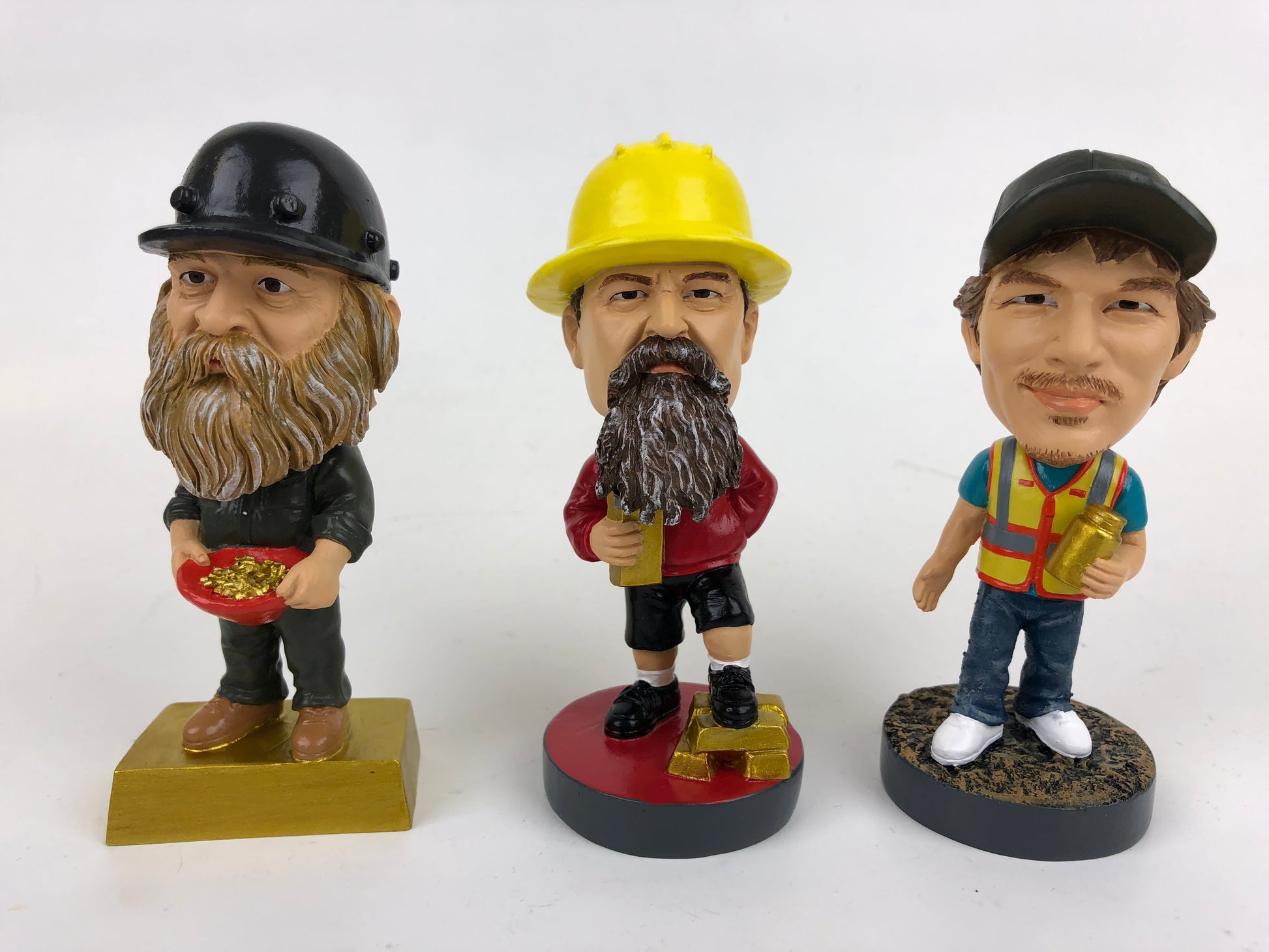 GOLD RUSH Bobblehead Set