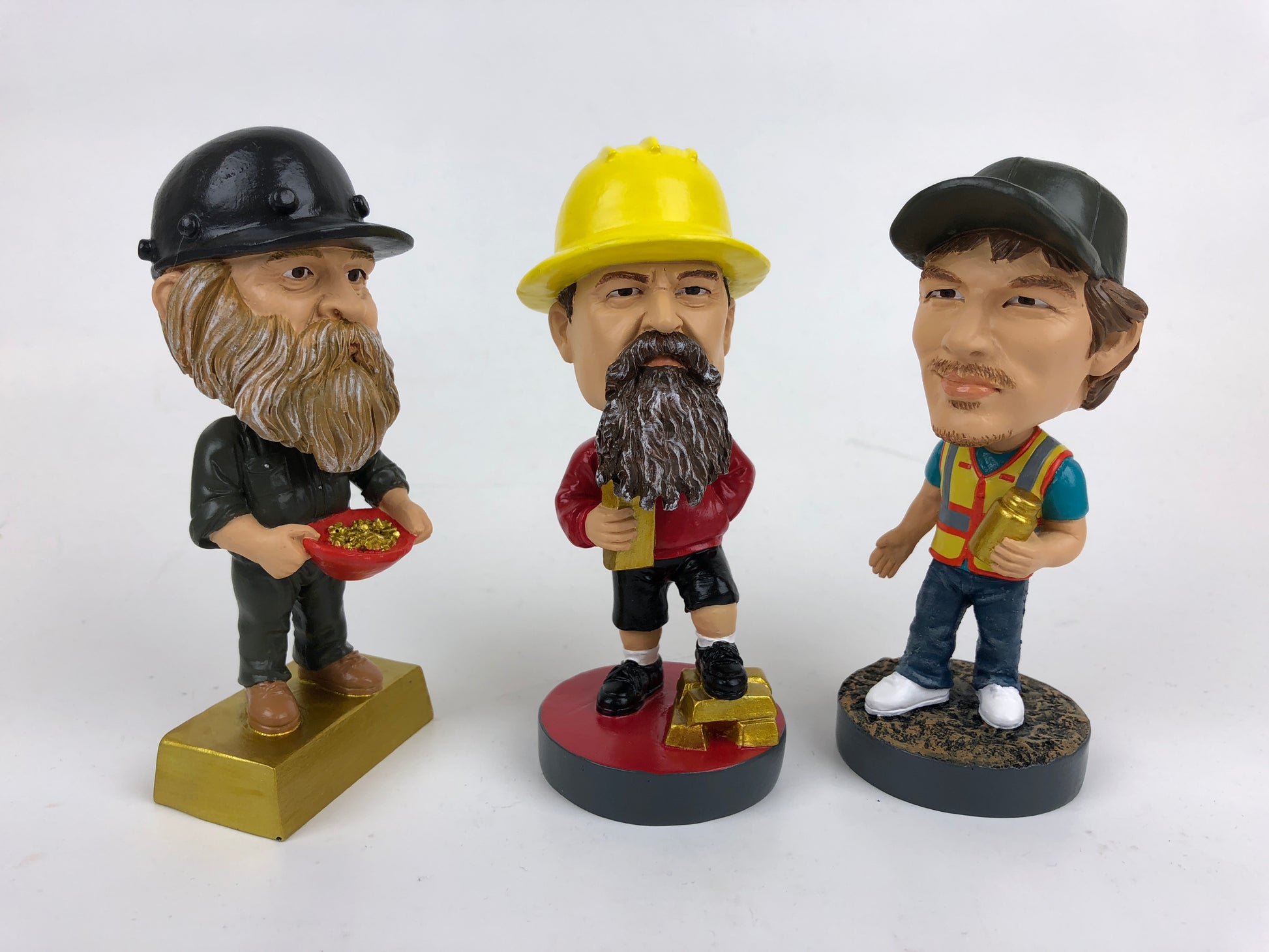 GOLD RUSH Bobblehead Set