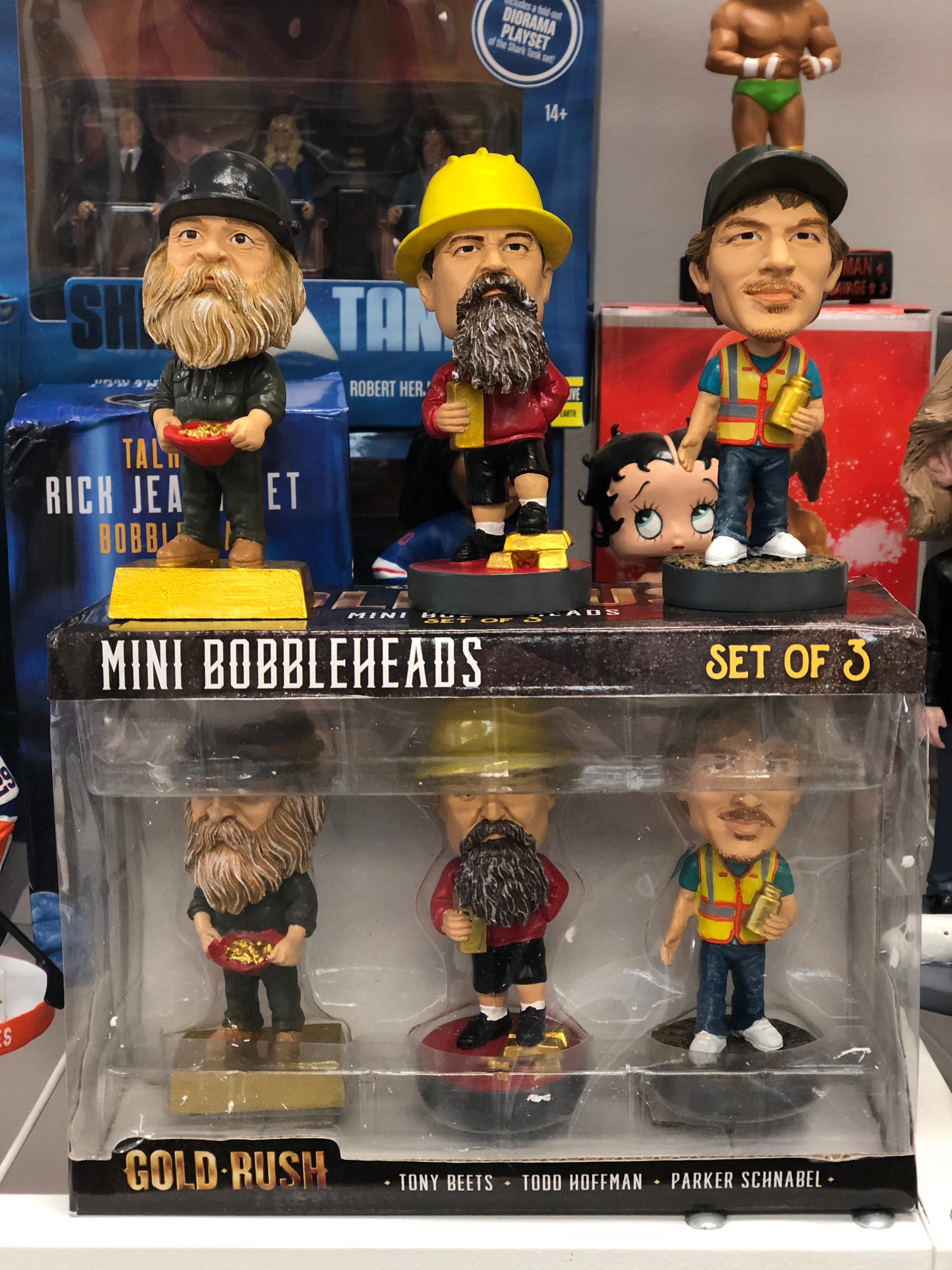 GOLD RUSH Bobblehead Set