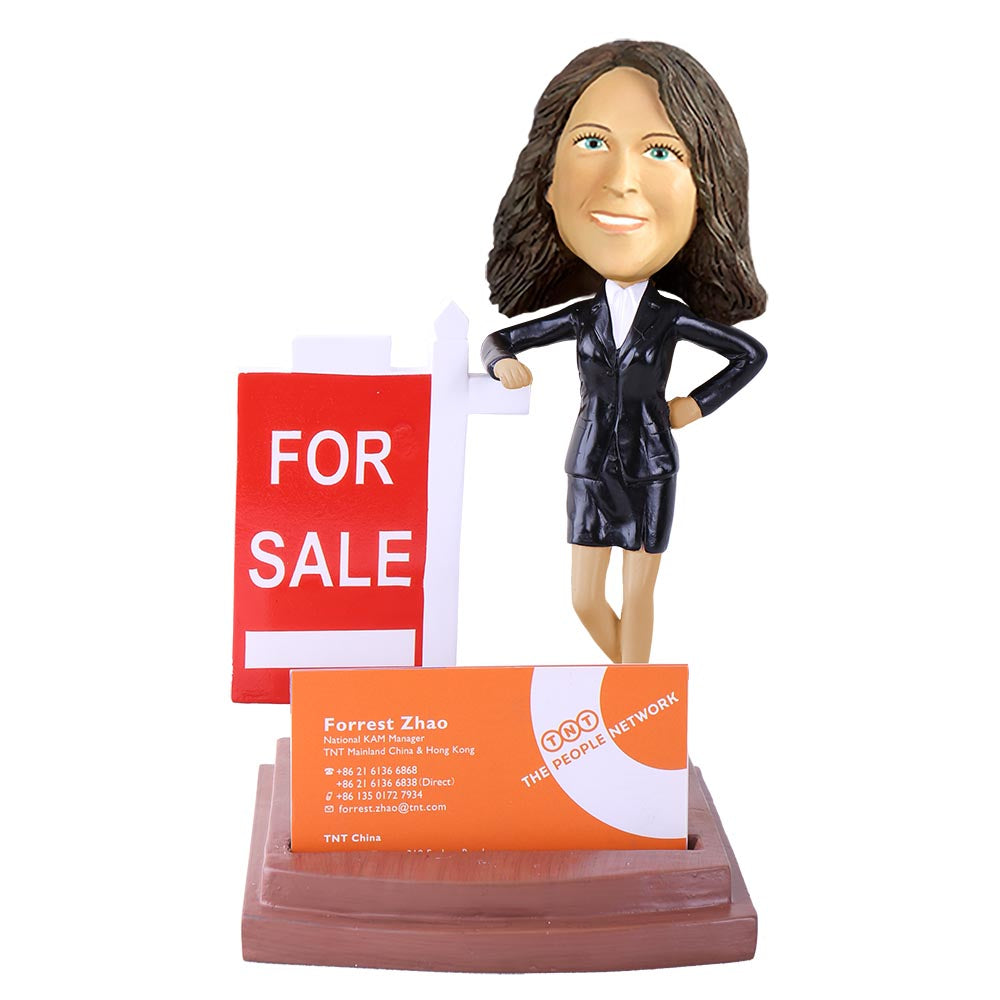 Female Real Estate Agent