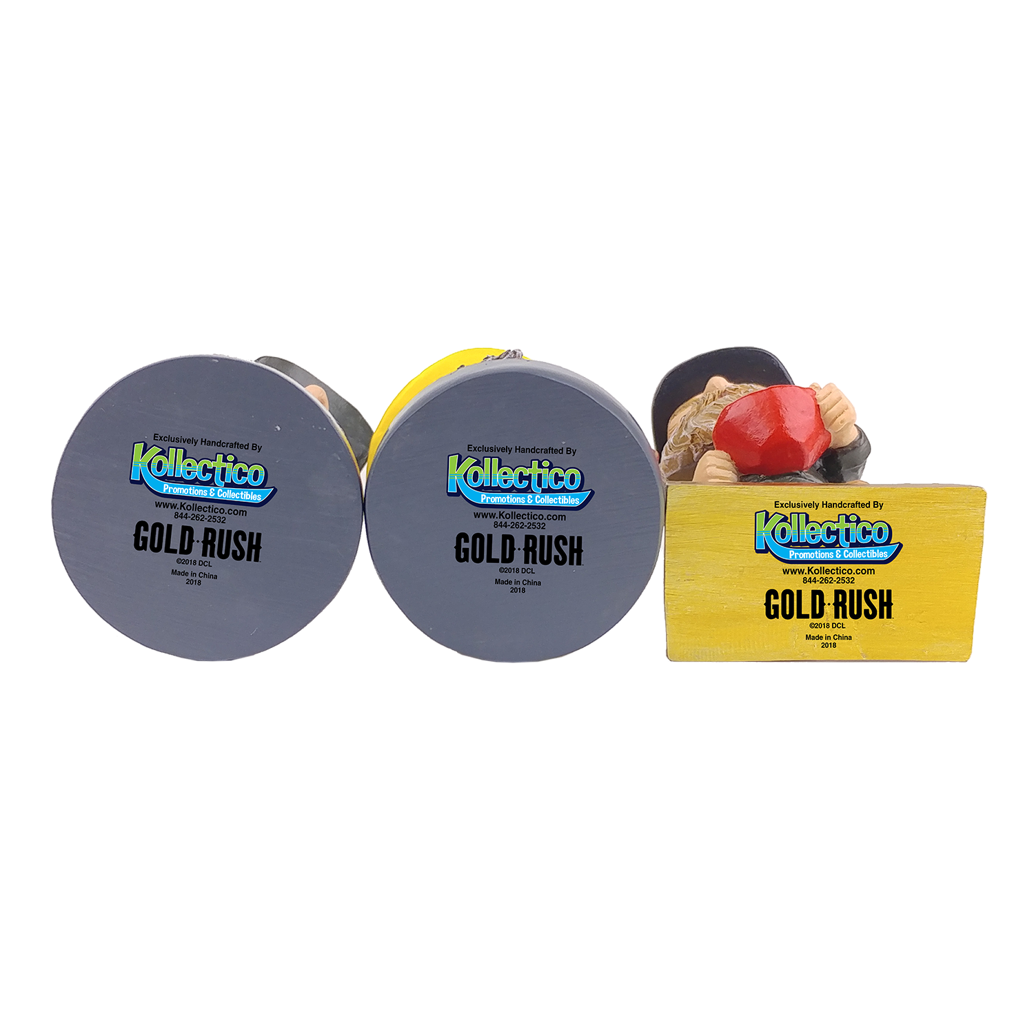 GOLD RUSH Bobblehead Set