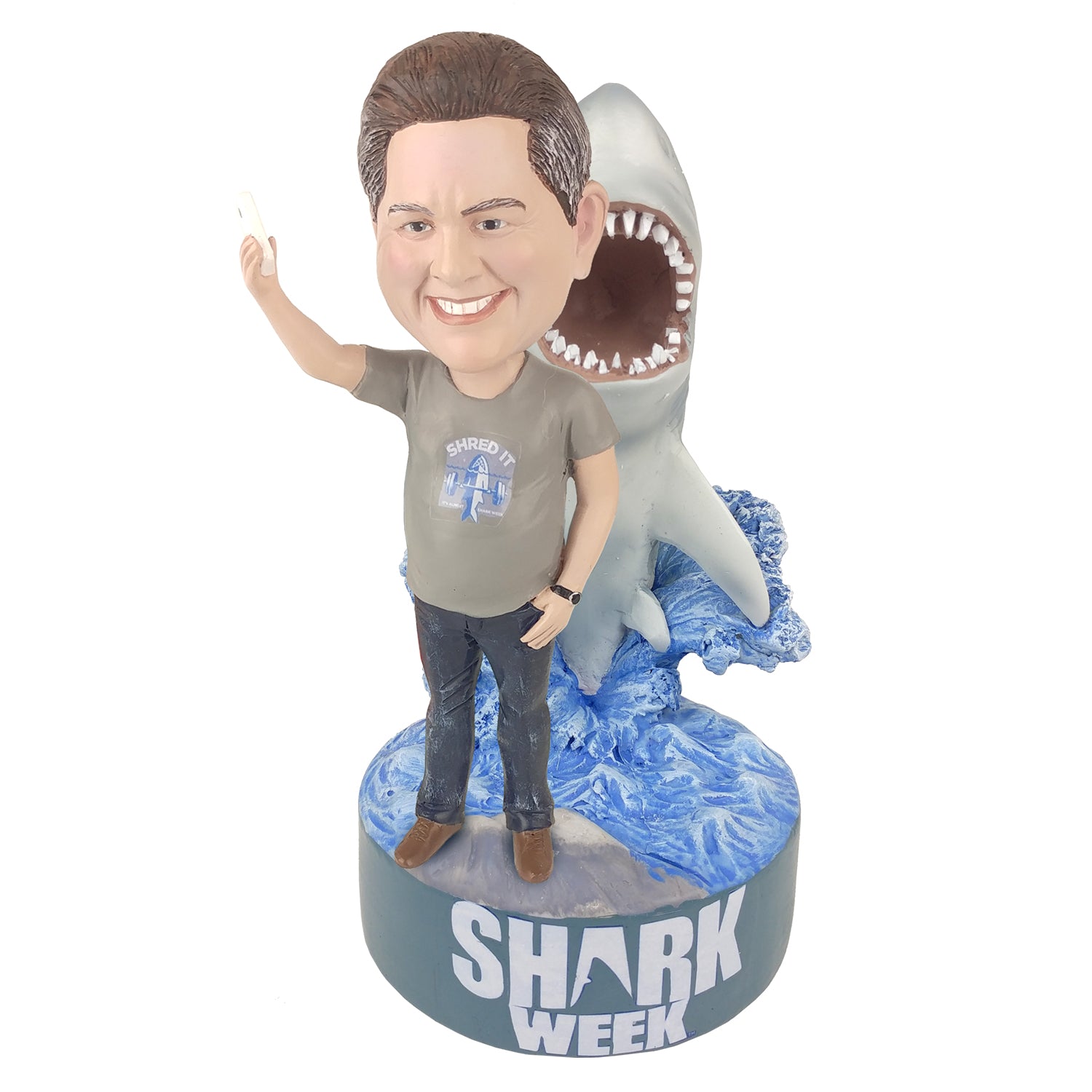Shark Week Shark Selfie Splash Male