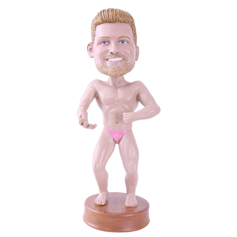 Body Builder Flexing