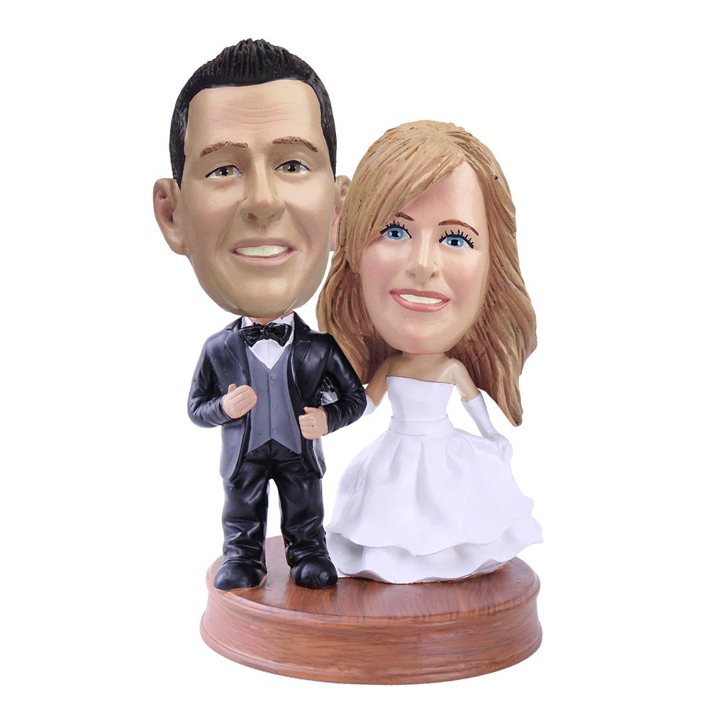 Bride and Groom Walk Isle