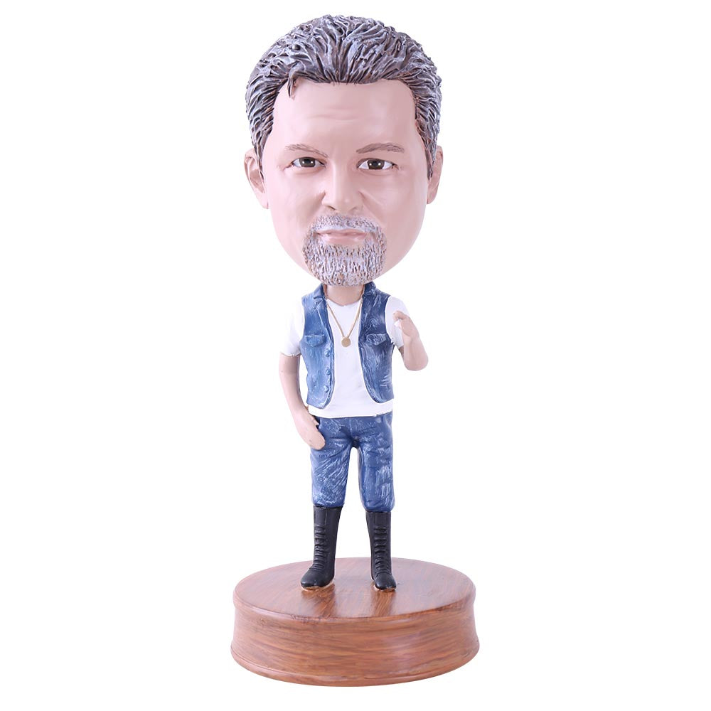 Jean Jacket and Boots