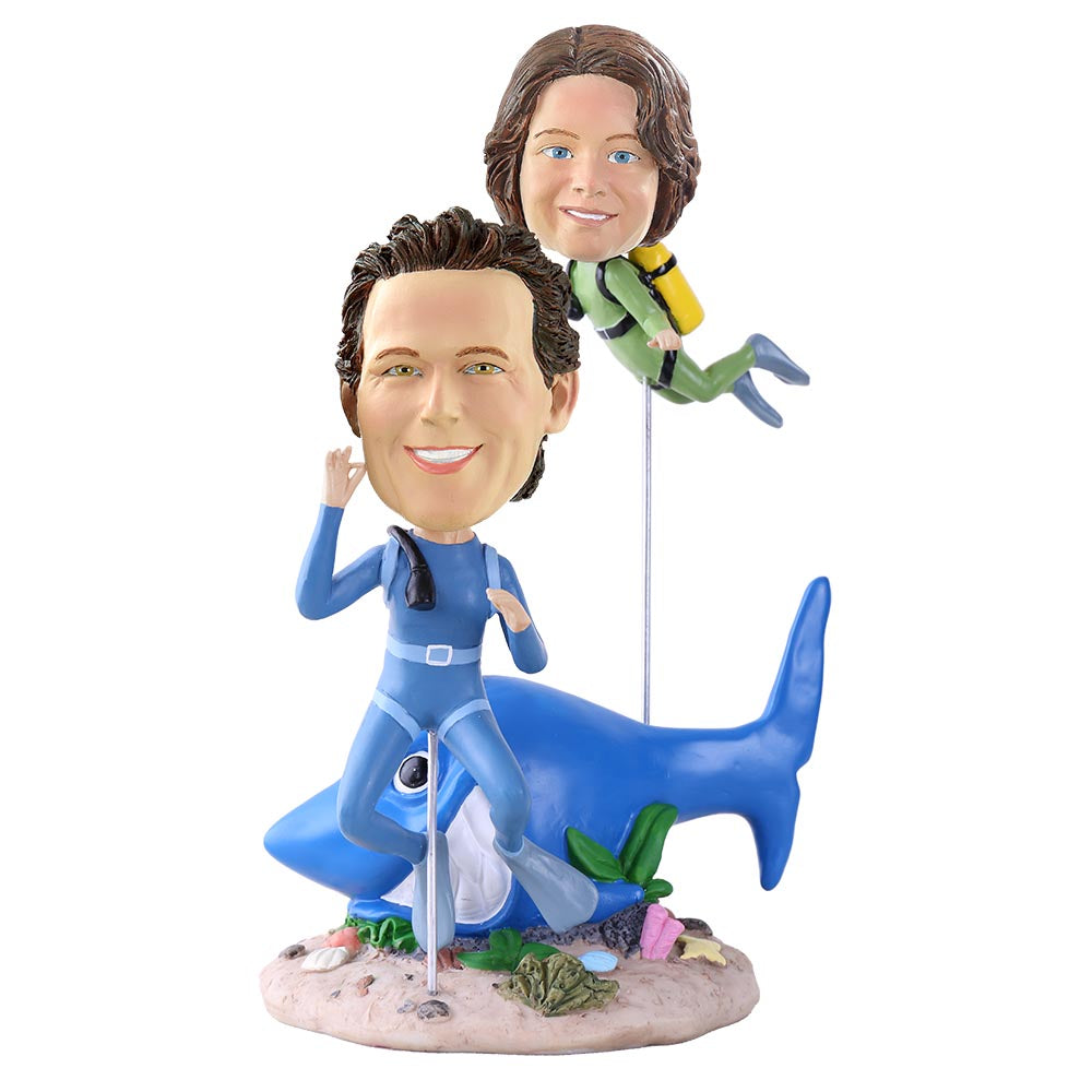 Scuba Dad With Child