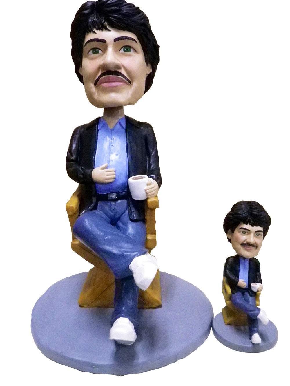 GIANT CUSTOM 24 INCH & 7 INCH BOBBLEHEAD HEAD TO TOE
