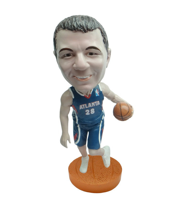 Atlanta Hawks Driving Towards The Basket Standard Base