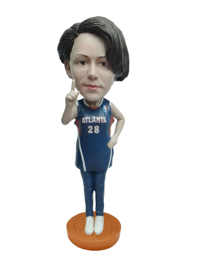 Atlanta Hawks Number One Female Fan Standard Base