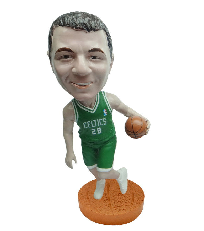 Boston Celtics Driving Towards The Basket Standard Base