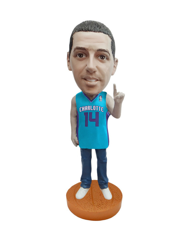 Charlotte Hornets Number One Male Fan Standard Base