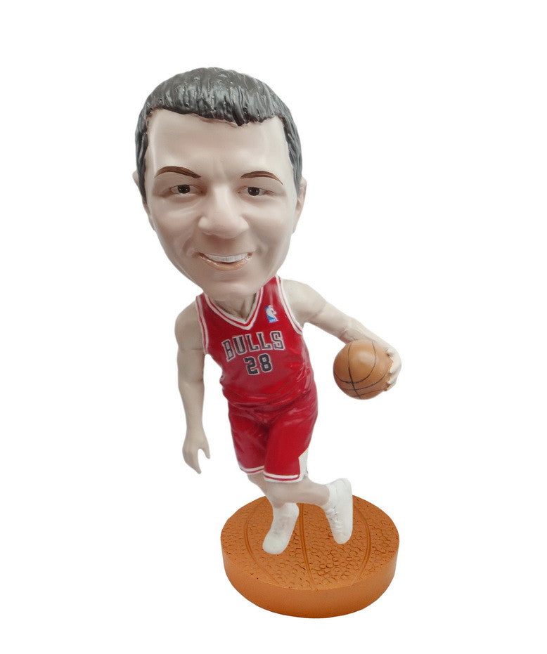 Chicago Bulls Driving Towards The Basket Standard Base