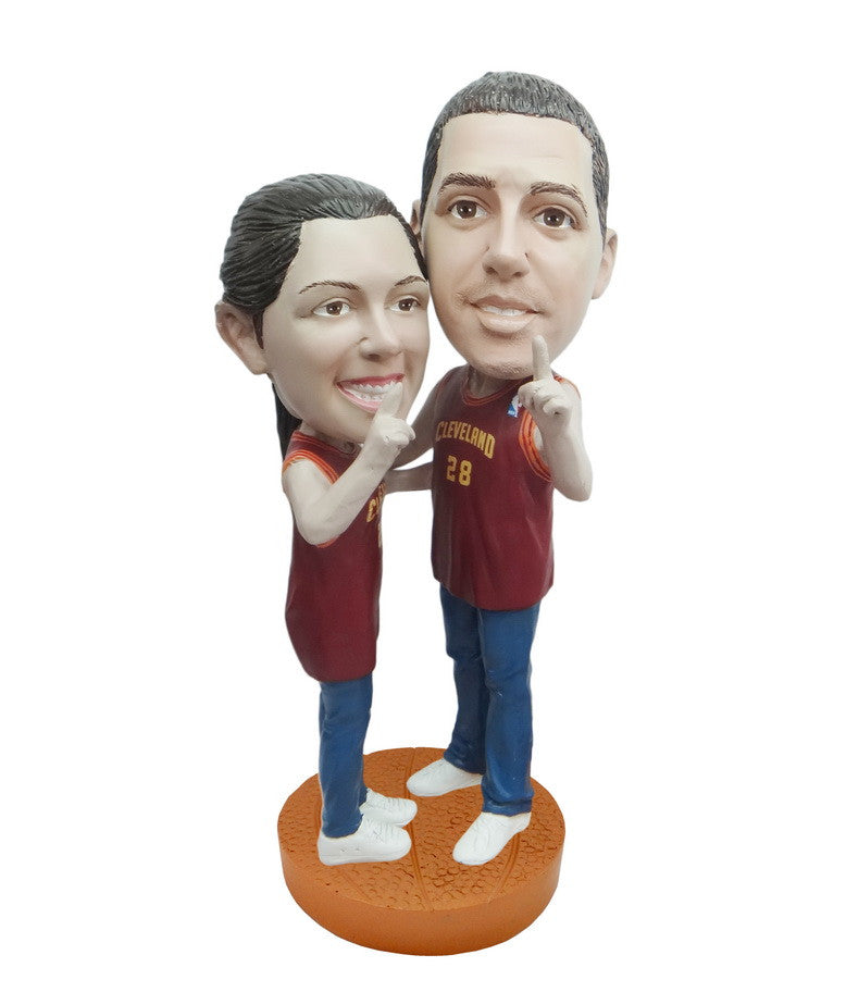 Cleveland Cavaliers Number One Couple Standard Base
