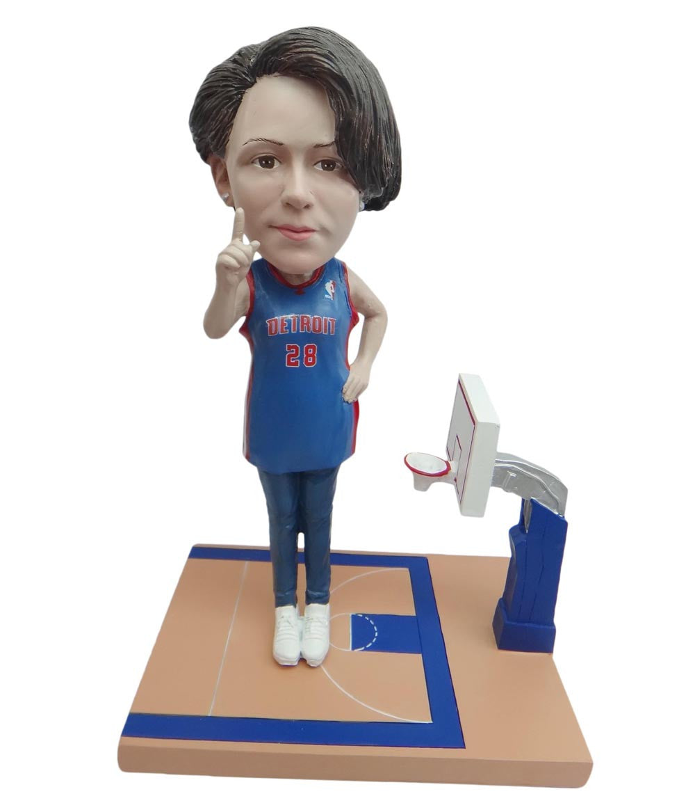 Detroit Pistons Number One Female Fan