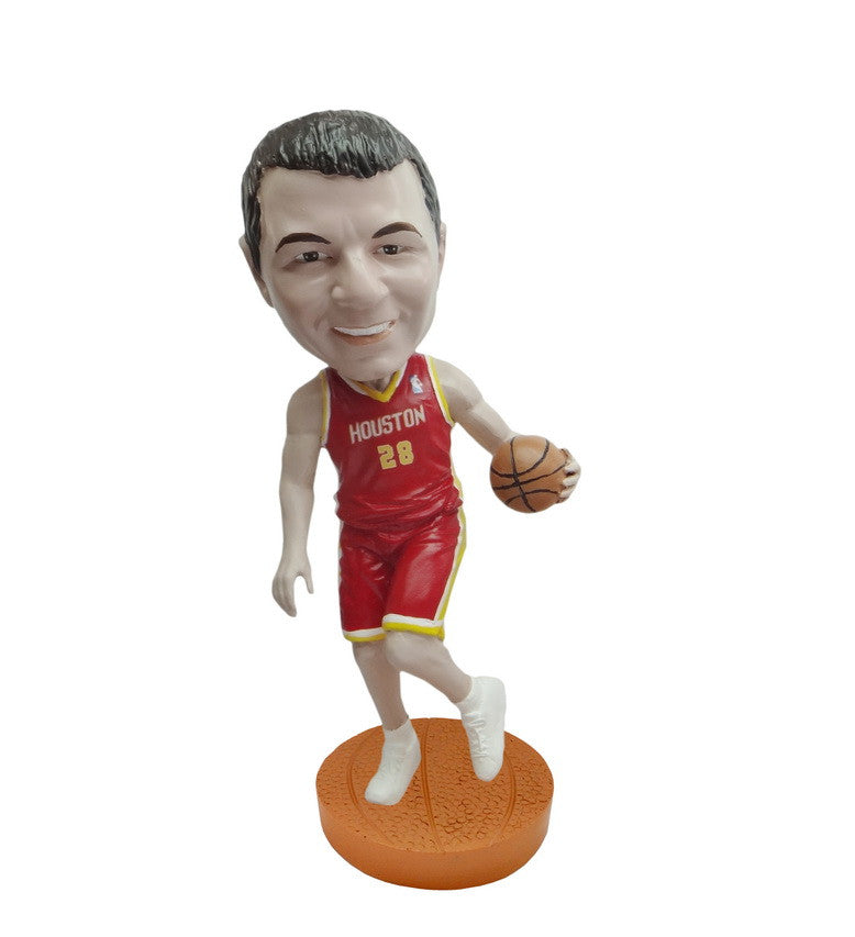 Houston Rockets Driving Towards The Basket Standard Base