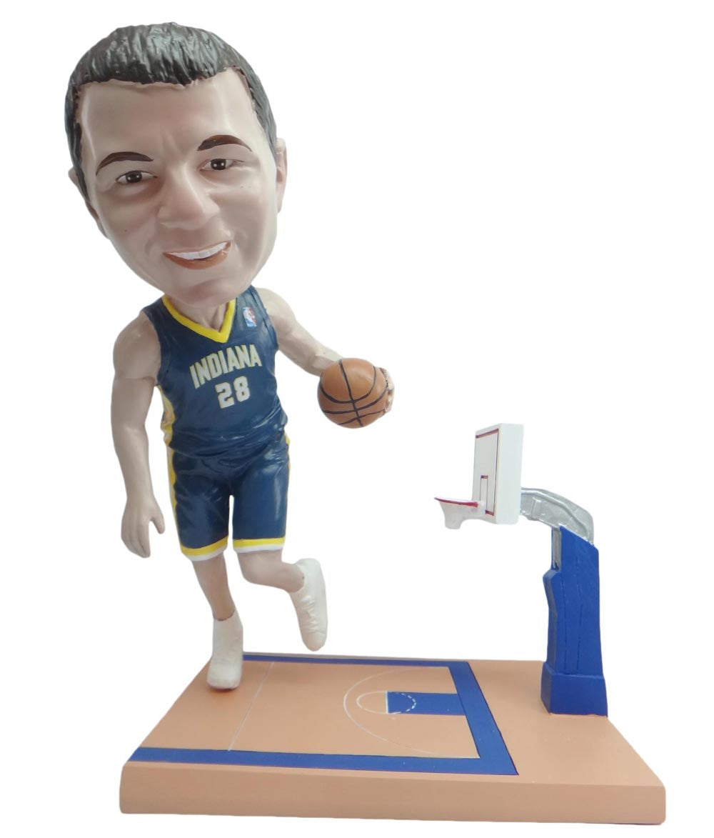 Indiana Pacers Driving Towards The Basket