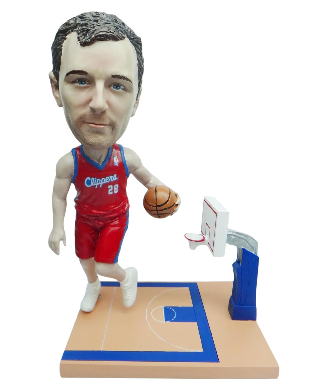 Los Angeles Clippers Driving Towards The Basket