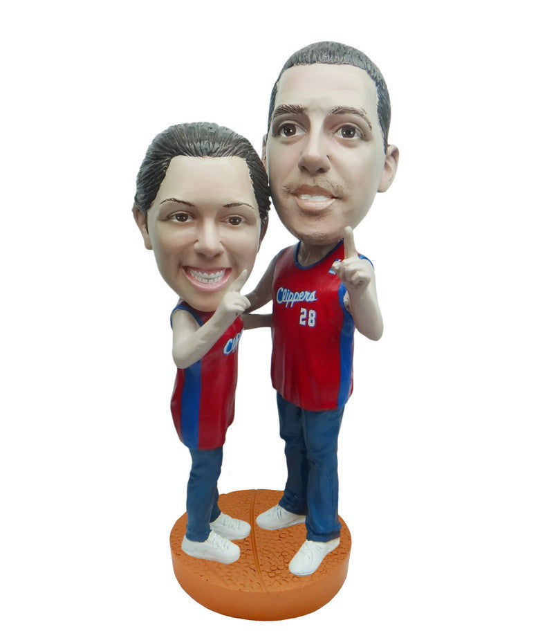 Los Angeles Clippers Number One Couple Standard Base