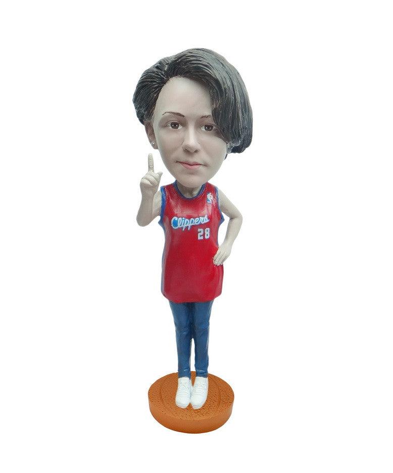 Los Angeles Clippers Number One Female Fan Standard Base