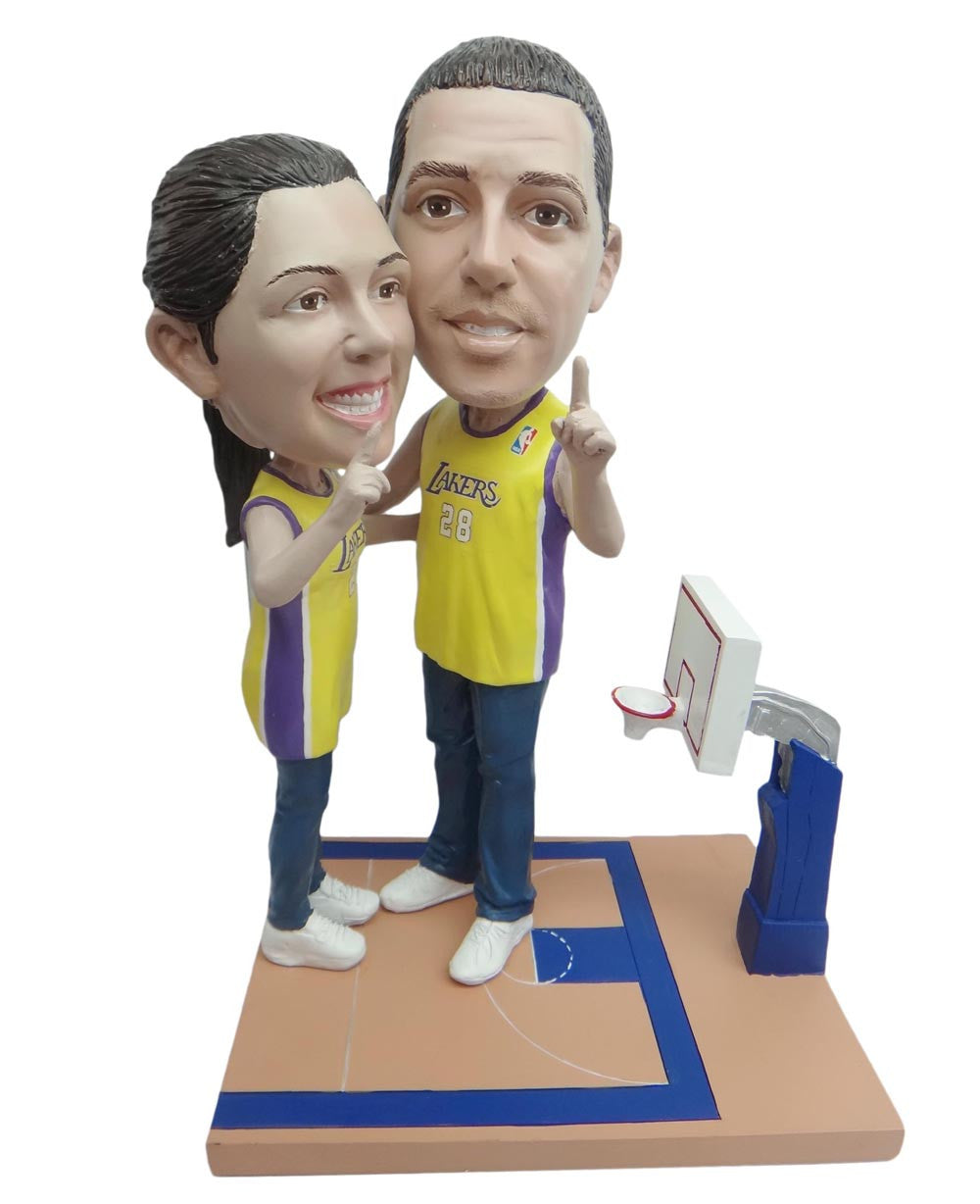 Los Angeles Lakers Number One Couple
