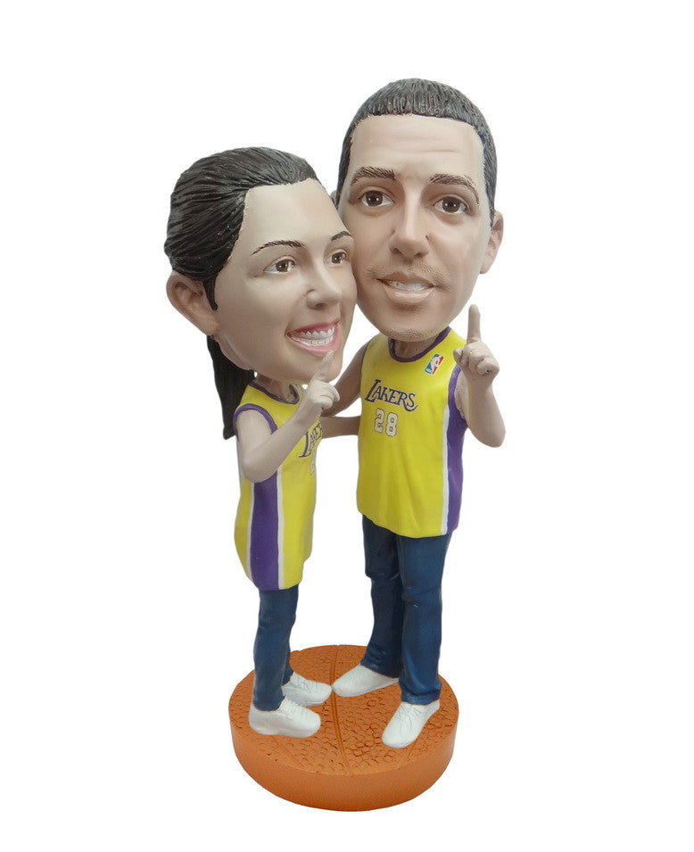 Los Angeles Lakers Number One Couple Standard Base