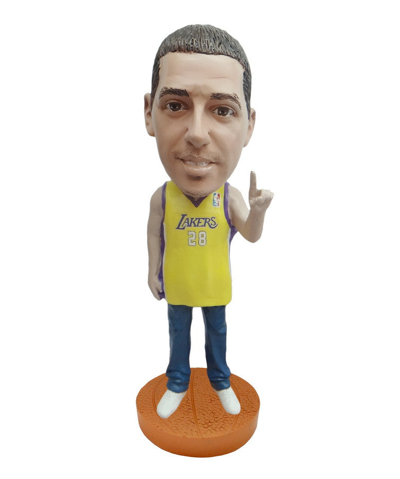 Los Angeles Lakers Number One Male Fan Standard Base