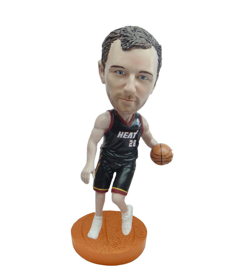 Miami Heat Driving Towards The Basket Standard Base