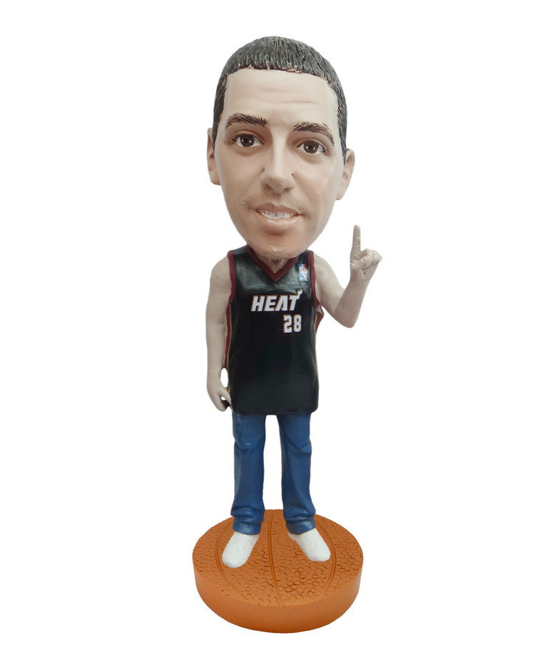 Miami Heat Number One Male Fan Standard Base