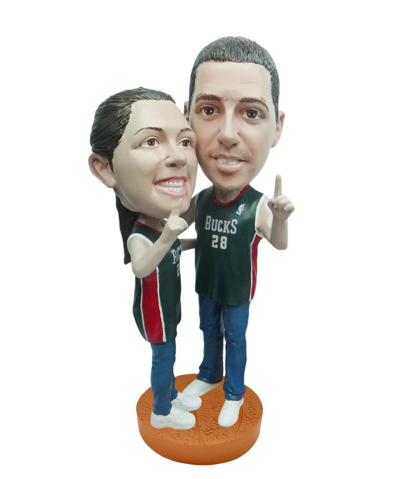 Milwaukee Bucks Number One Couple Standard Base
