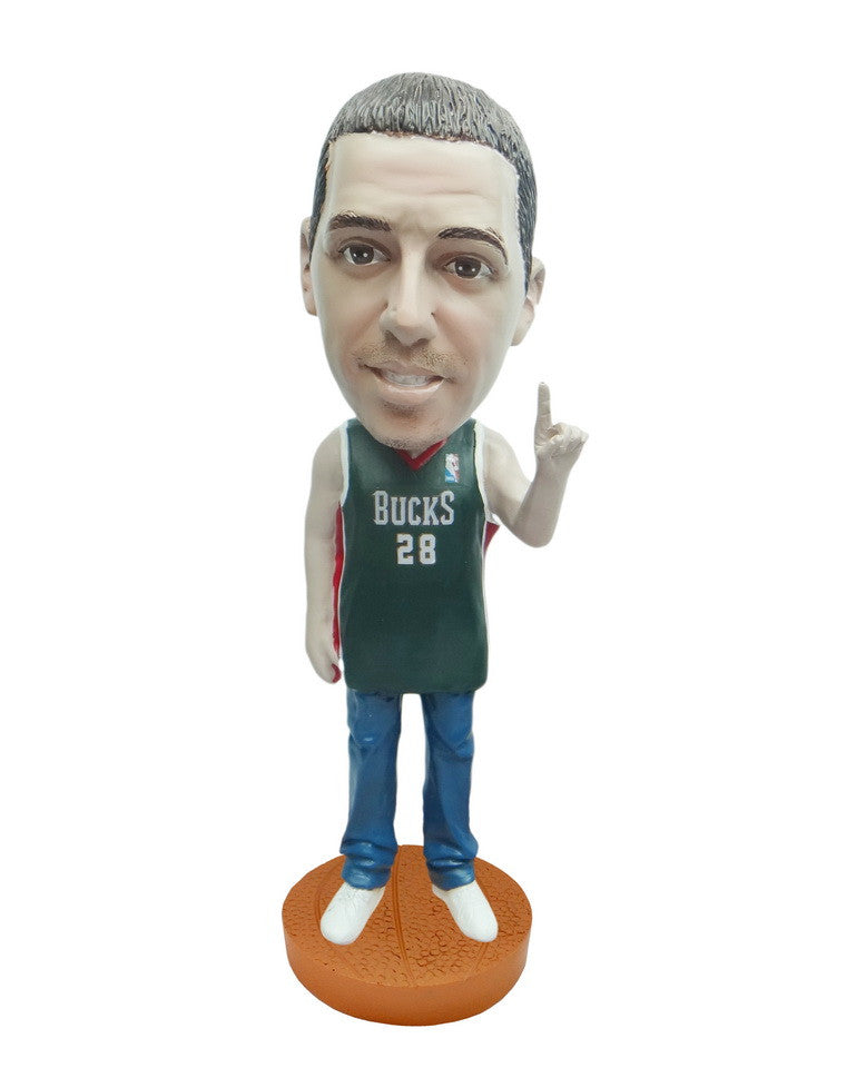 Milwaukee Bucks Number One Male Fan Standard Base