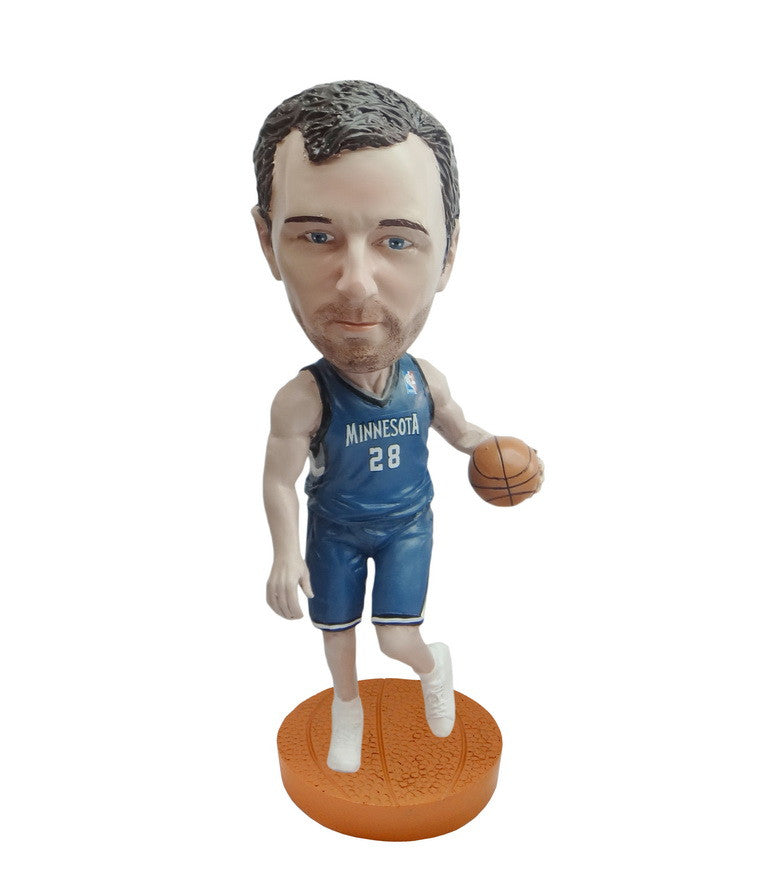 Minnesota Timberwolves Driving Towards The Basket Standard Base