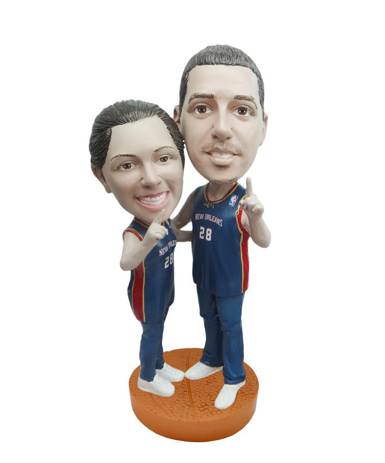 New Orleans Pelicans Number One Couple Standard Base