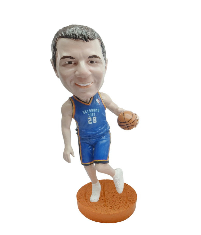 Oklahoma City Thunder Driving Towards The Basket Standard Base