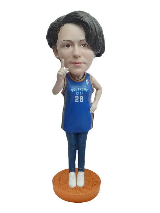 Oklahoma City Thunder Number One Female Fan Standard Base