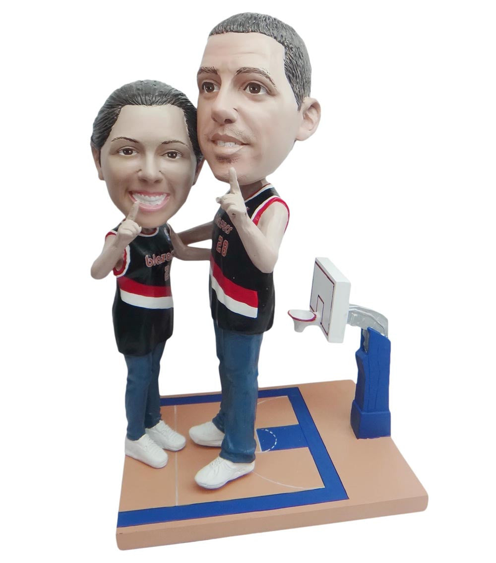Portland Trailblazers Number One Couple