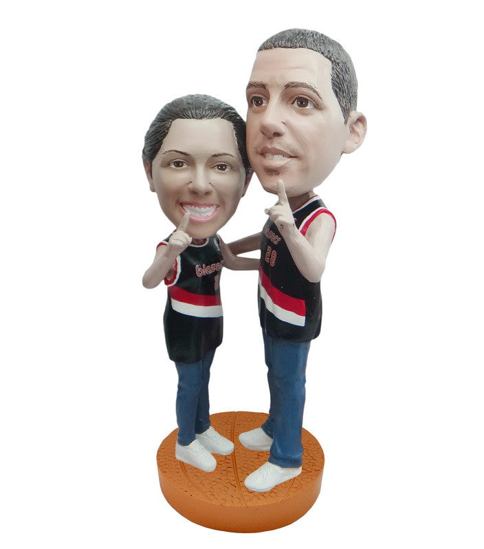 Portland Trailblazers Number One Couple Standard Base