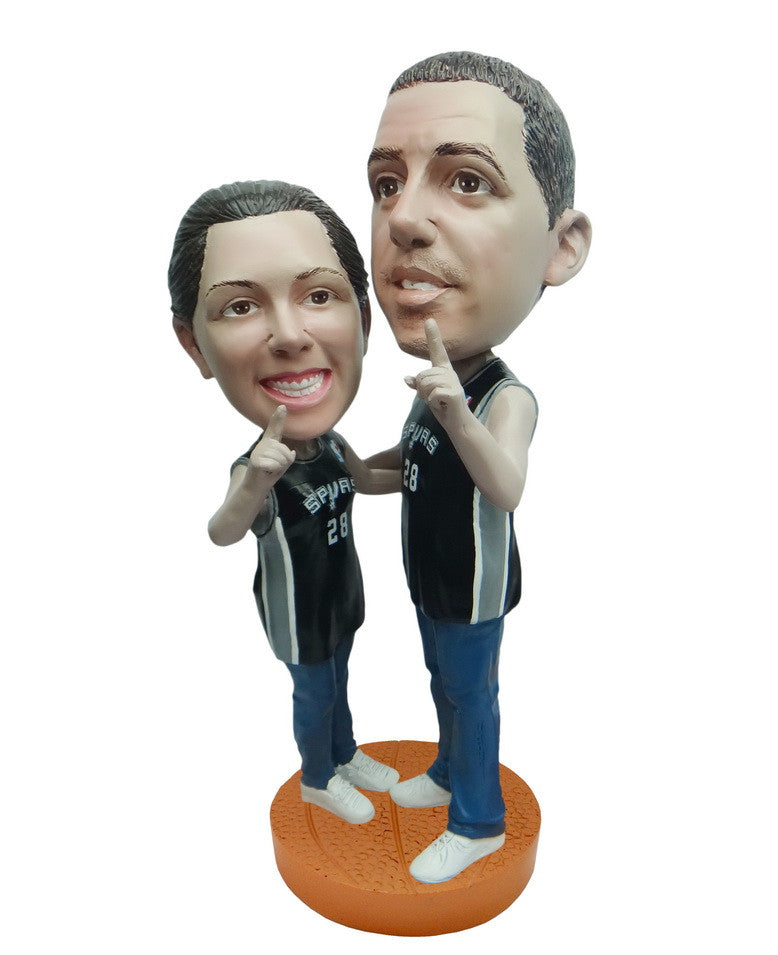 San Antonio Spurs Number One Couple Standard Base