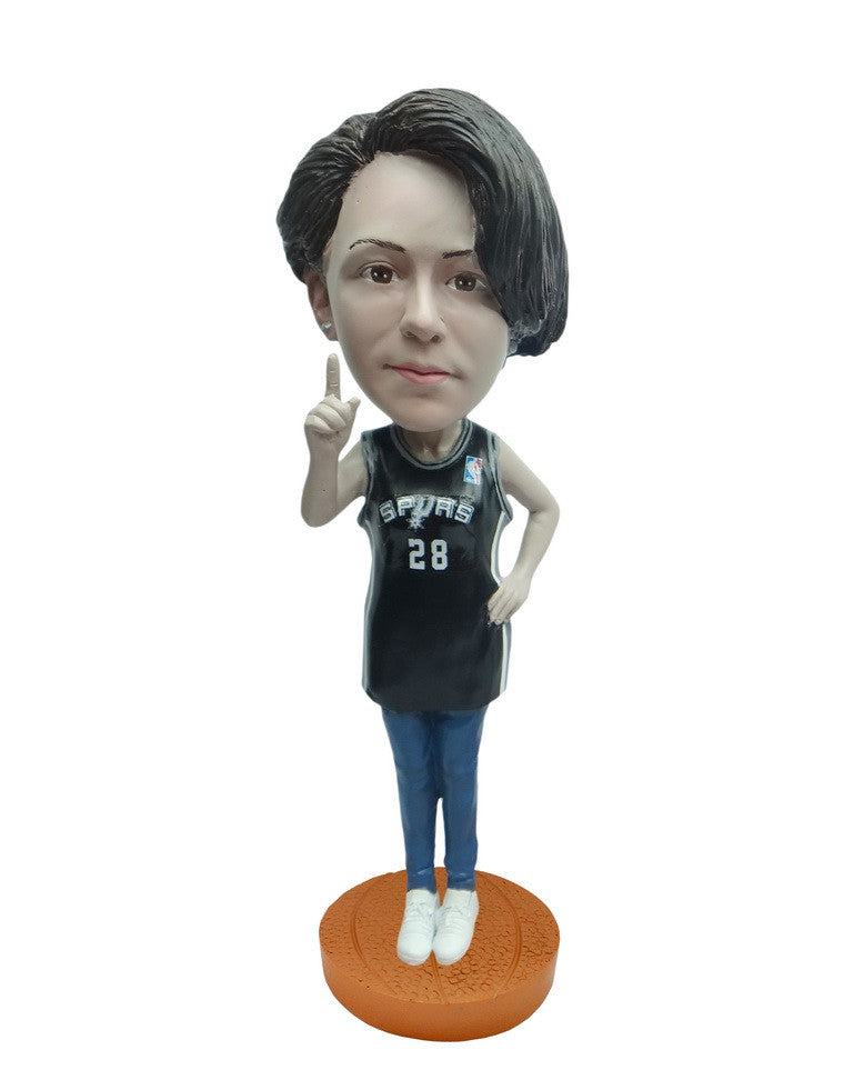 San Antonio Spurs Number One Female Fan Standard Base