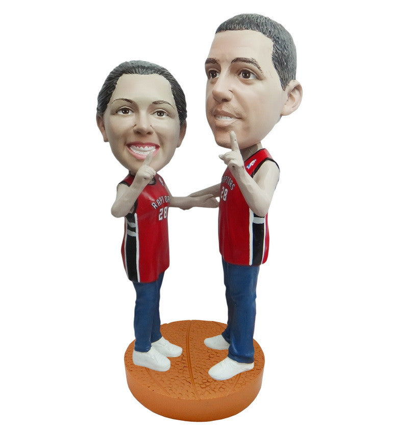 Toronto Raptors Number One Couple Standard Base