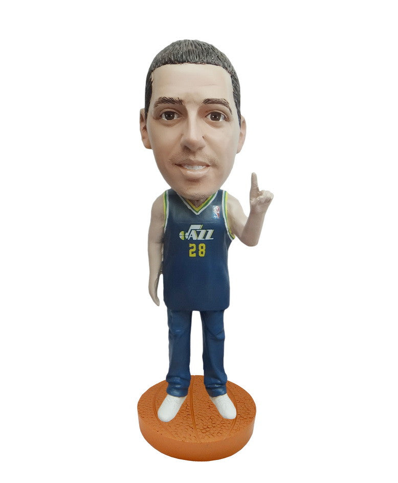 Utah Jazz Number One Male Fan Standard Base