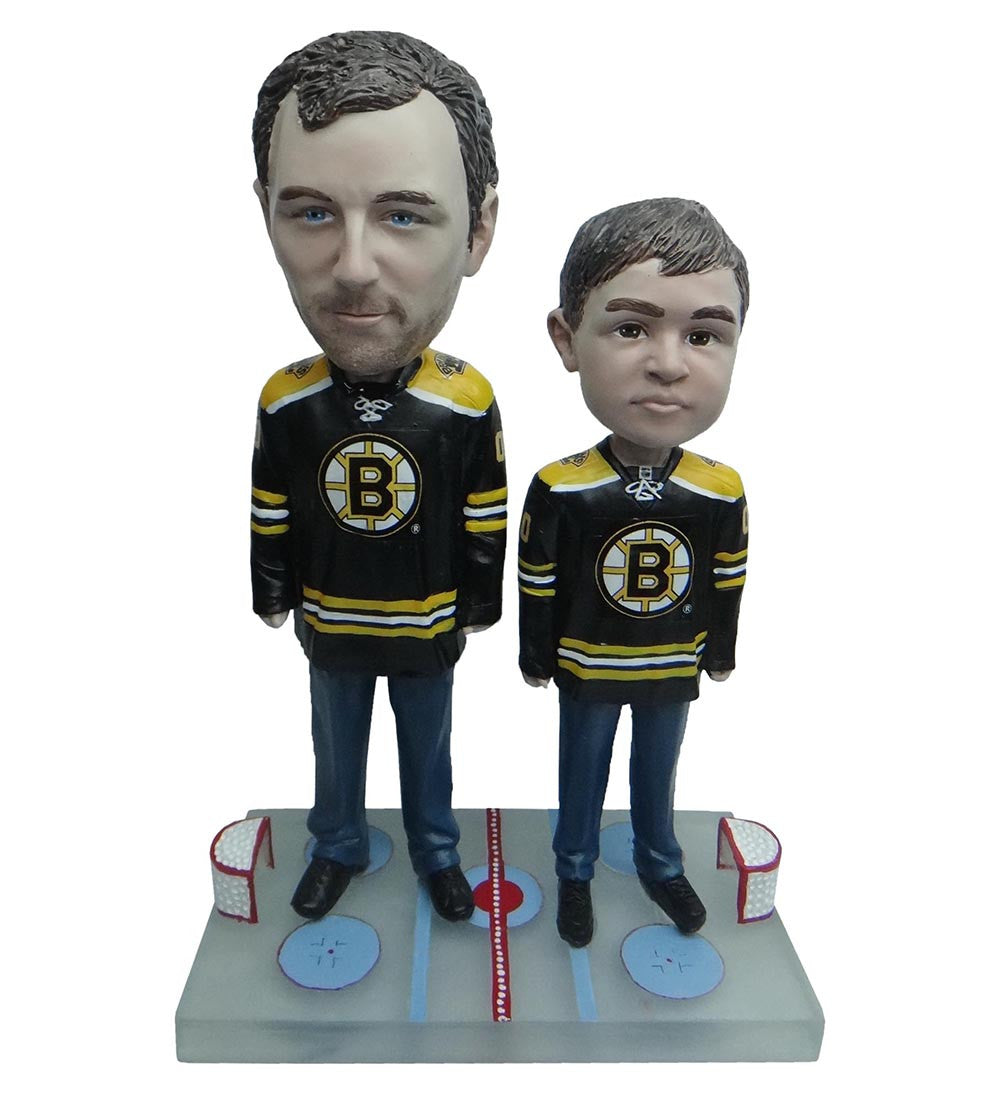 Boston Bruins Father and Son Fans