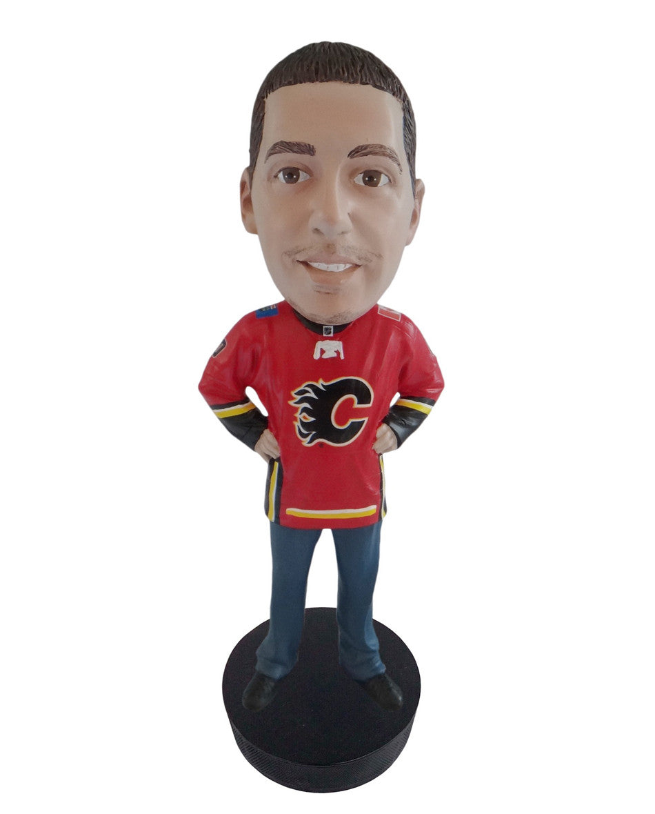 Calgary Flames Male Fan Standard Base