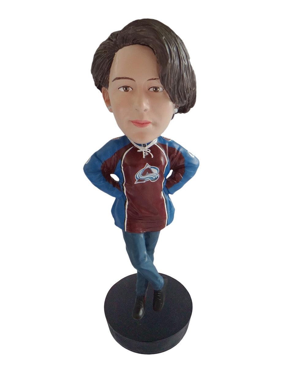 Colorado Avalanche Female Fan Standard Base