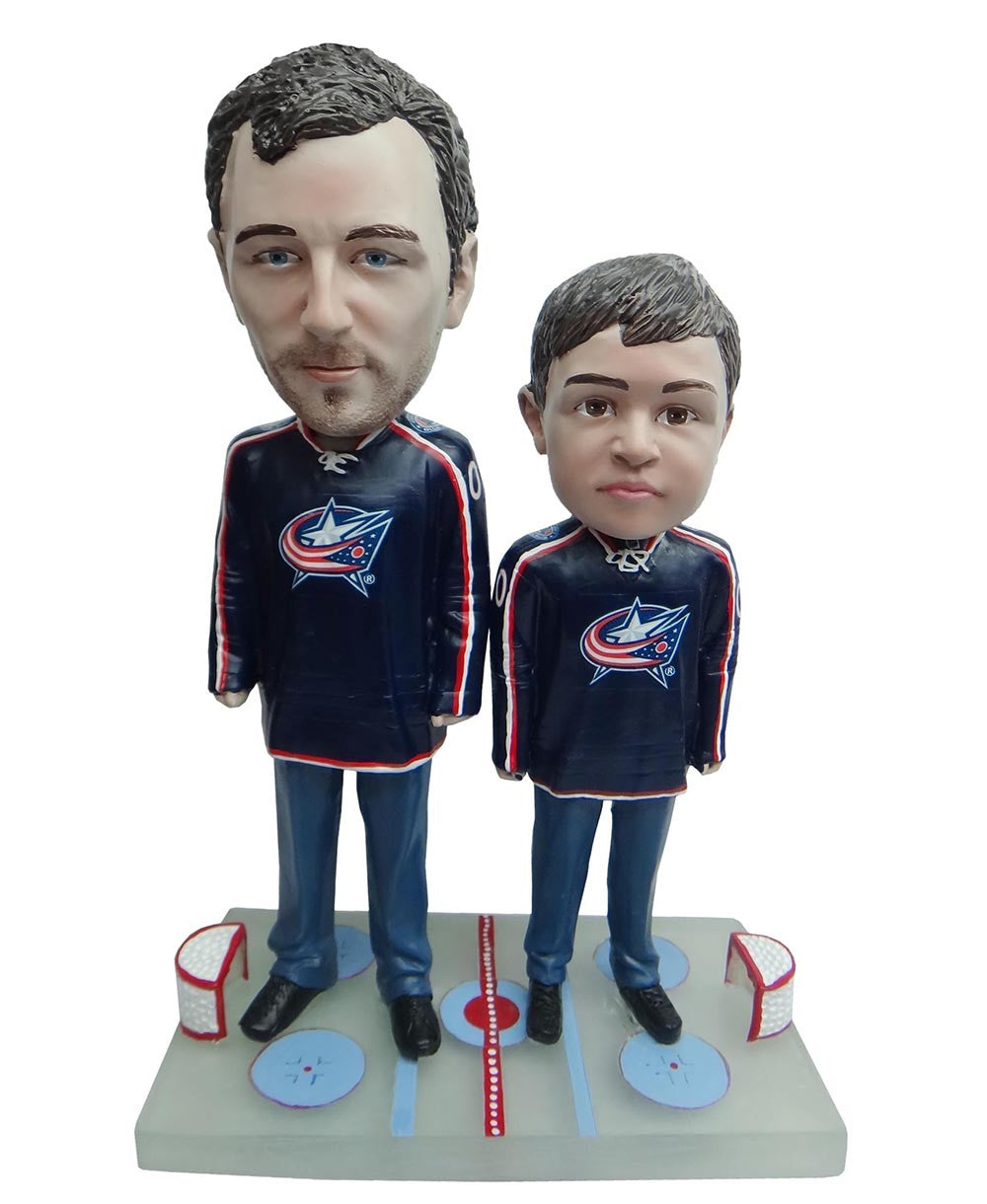 Columbus Blue Jackets Father and Son Fans
