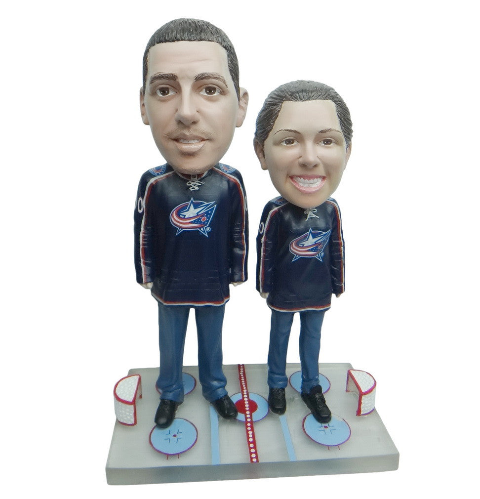Columbus Blue Jackets Male and Female Fans