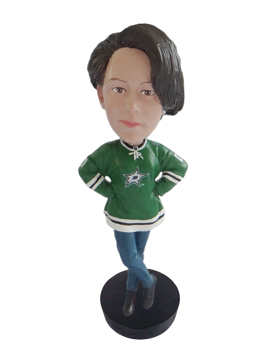 Dallas Stars Female Fan Standard Base